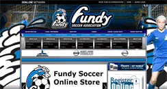 Desktop Screenshot of fundysoccernb.com